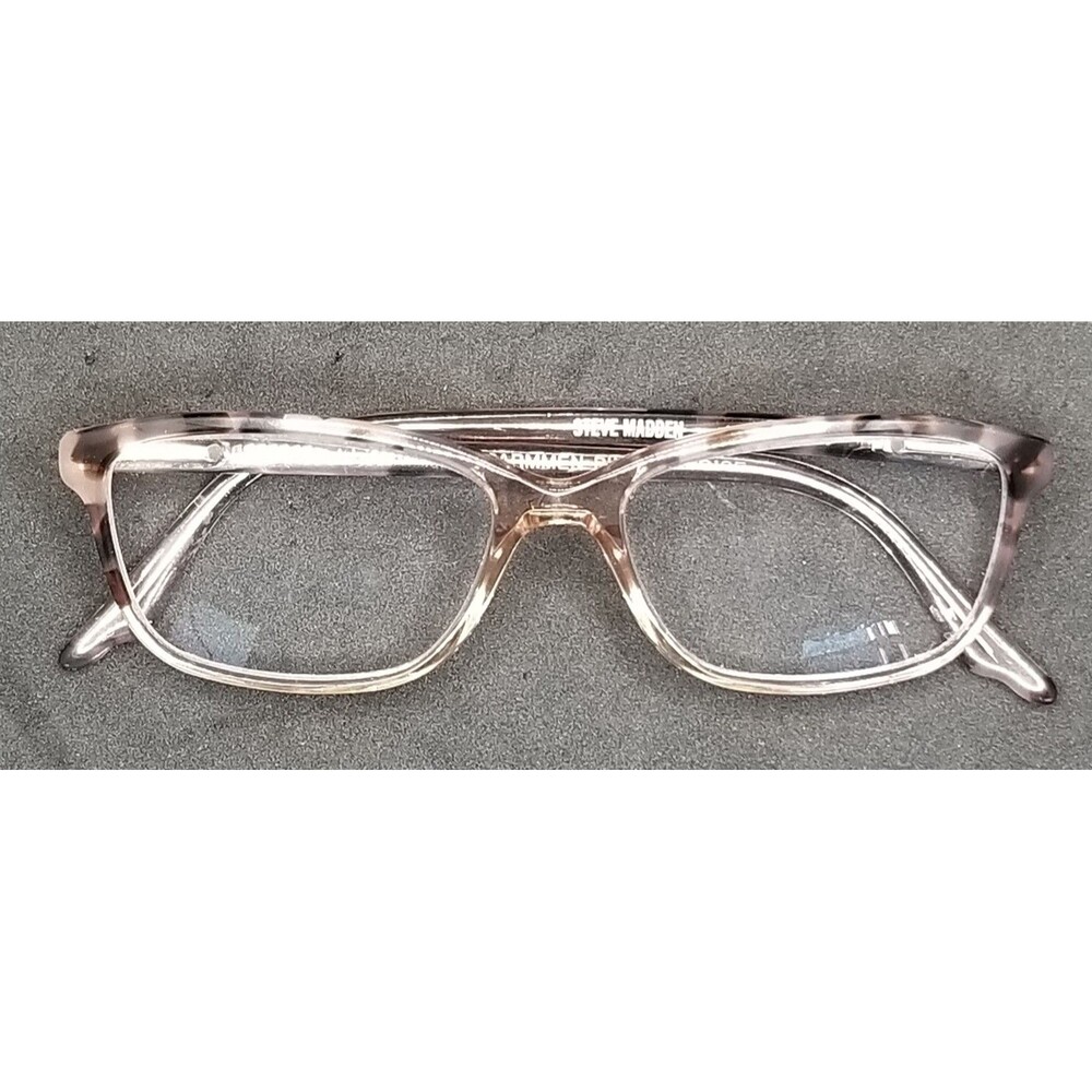 Steve Madden eyeglass frames only Carmmen pink tortoise 32 16 140mm